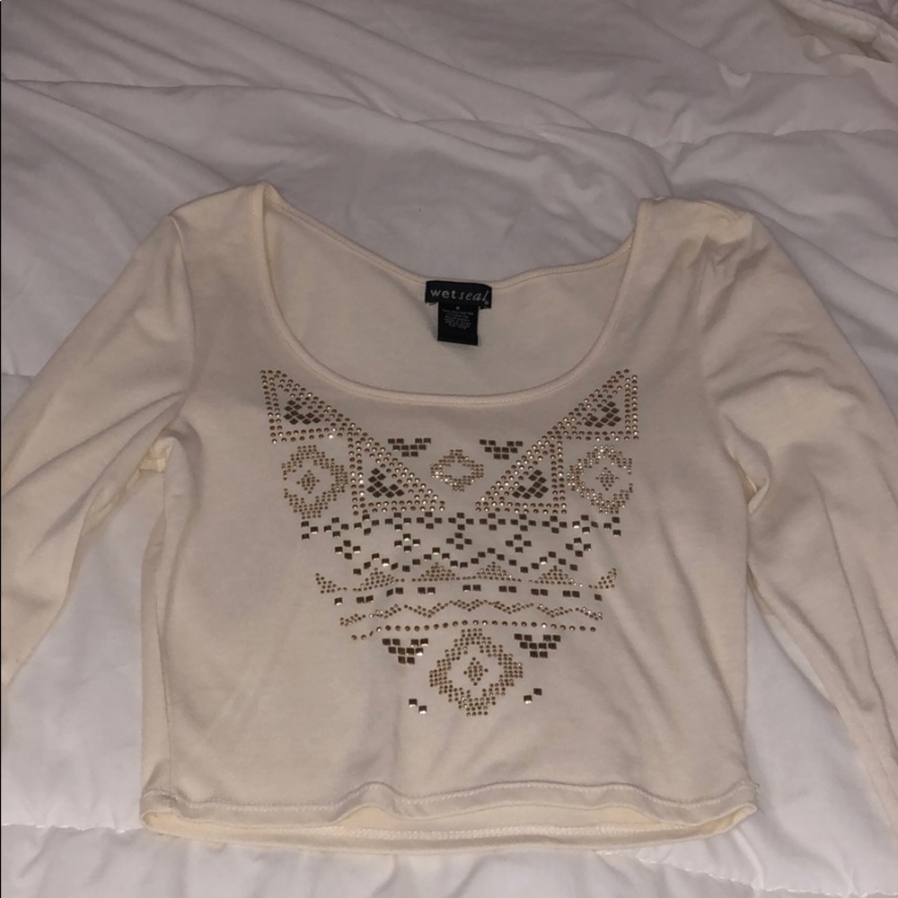 Long sleeve Crop top